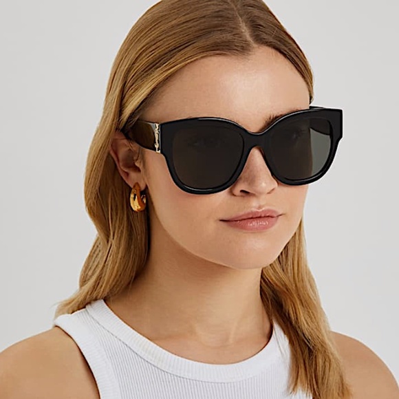56mm Cat Eye Sunglasses Saint Laurent main image 6